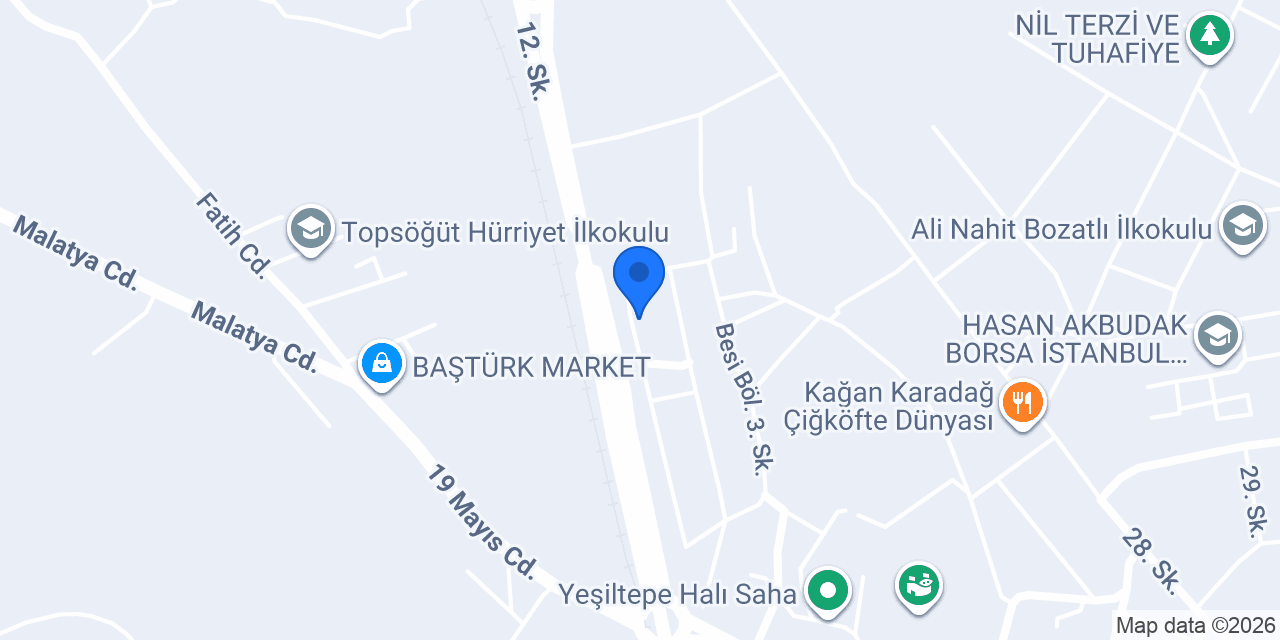 Cesur Turizm Taşımacılık konumu