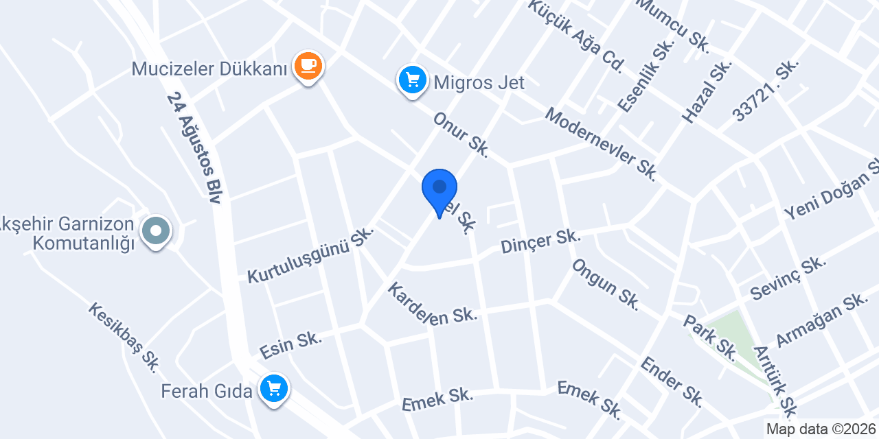 Samet Nakliyat konumu