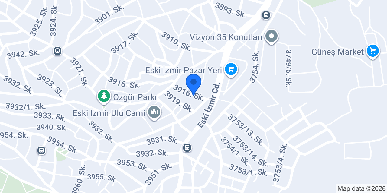 Terzi çetin giyim konumu