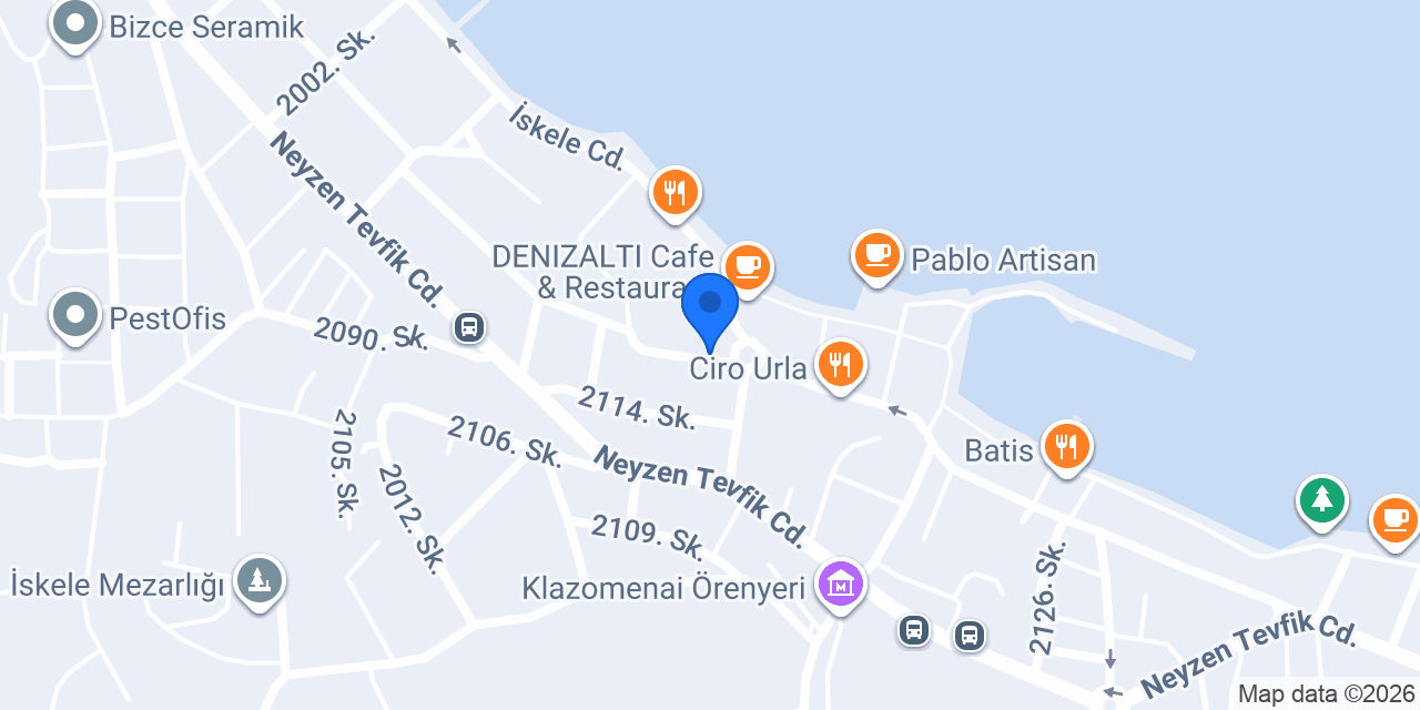 Ege’den Bir Tat Pide konumu