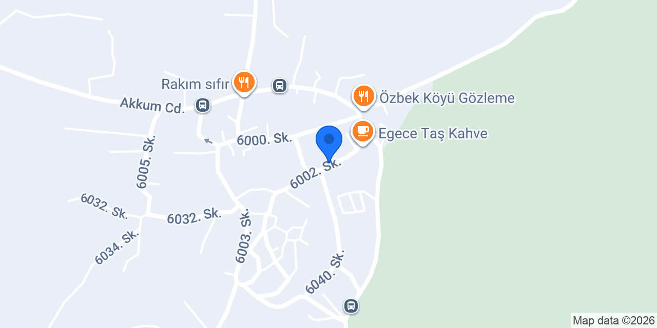 Özbek Fırını konumu