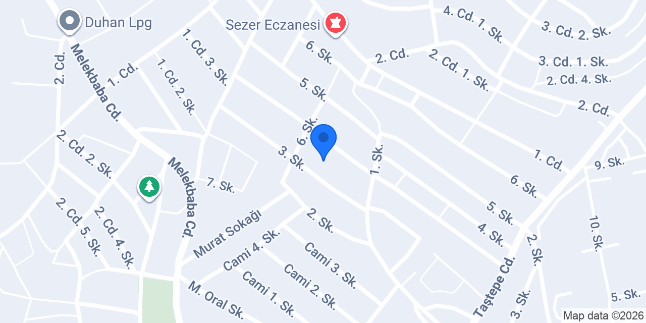 Melekbaba İlkokulu konumu