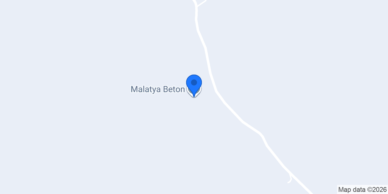 Malatya Beton konumu