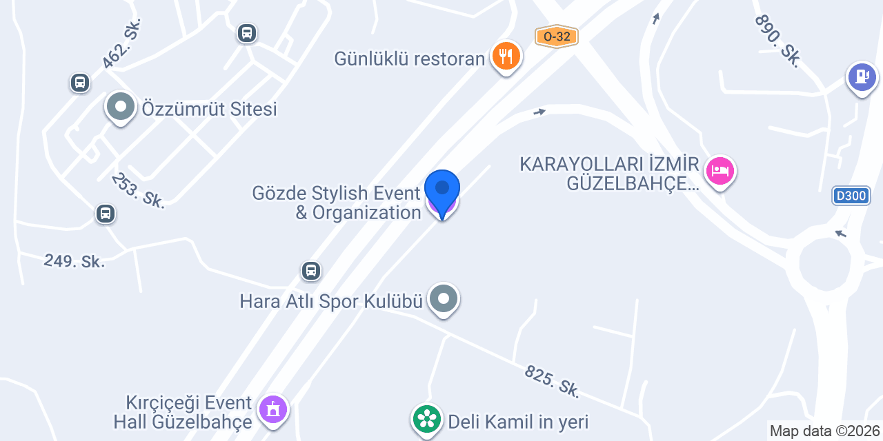 Gözde Stylish Event & Organization konumu