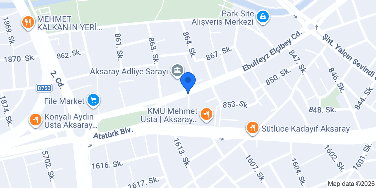 AVUKAT MUSTAFA YÖN konumu