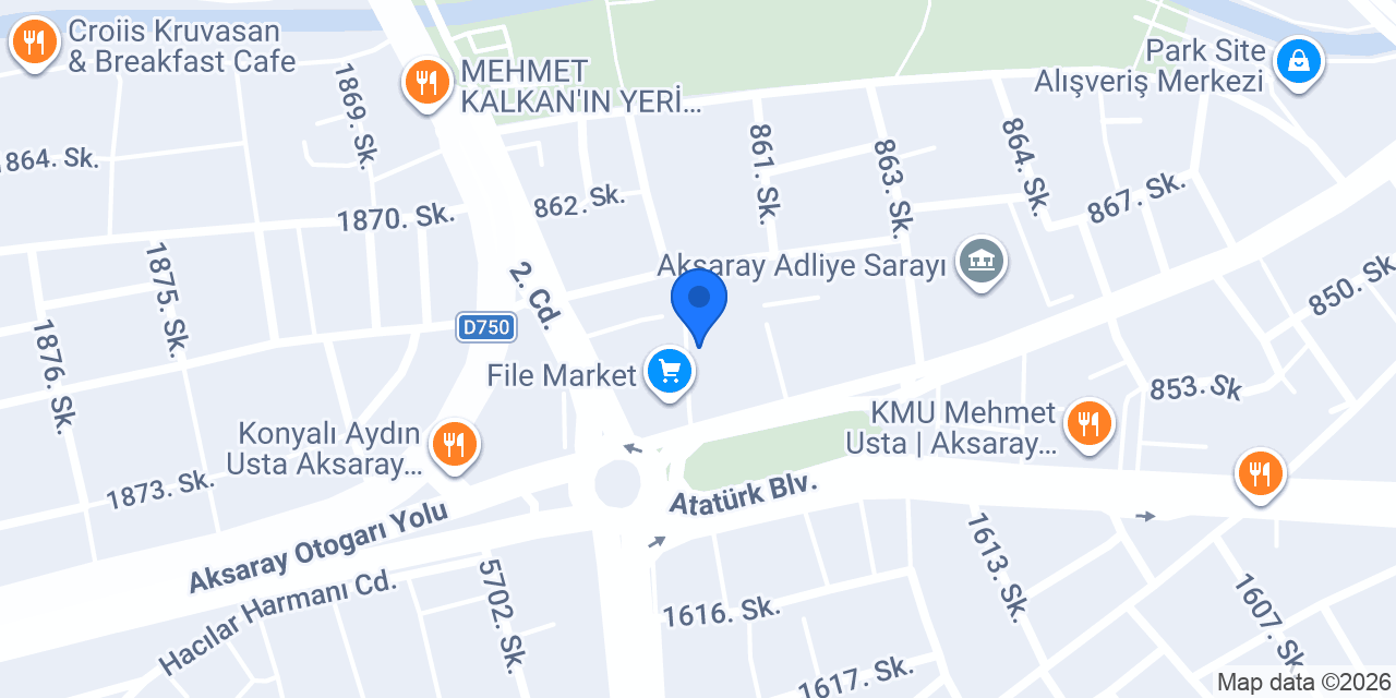 16 Nolu Aile Sağlığı Merkezi konumu