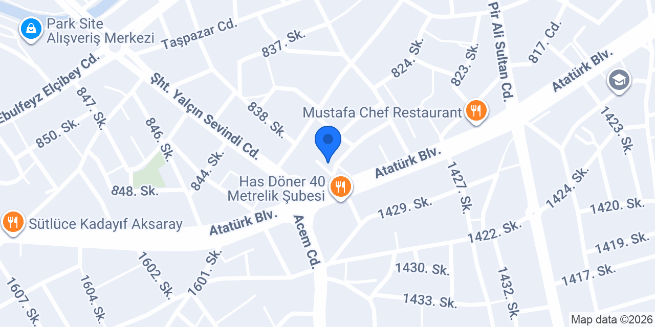 Terzi Gül Dikim Evi Bay / Bayan terzi konumu