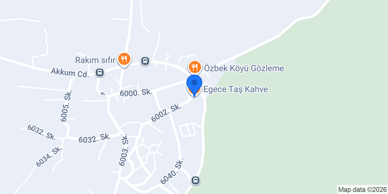 Egece Taş Kahve Restaurant konumu