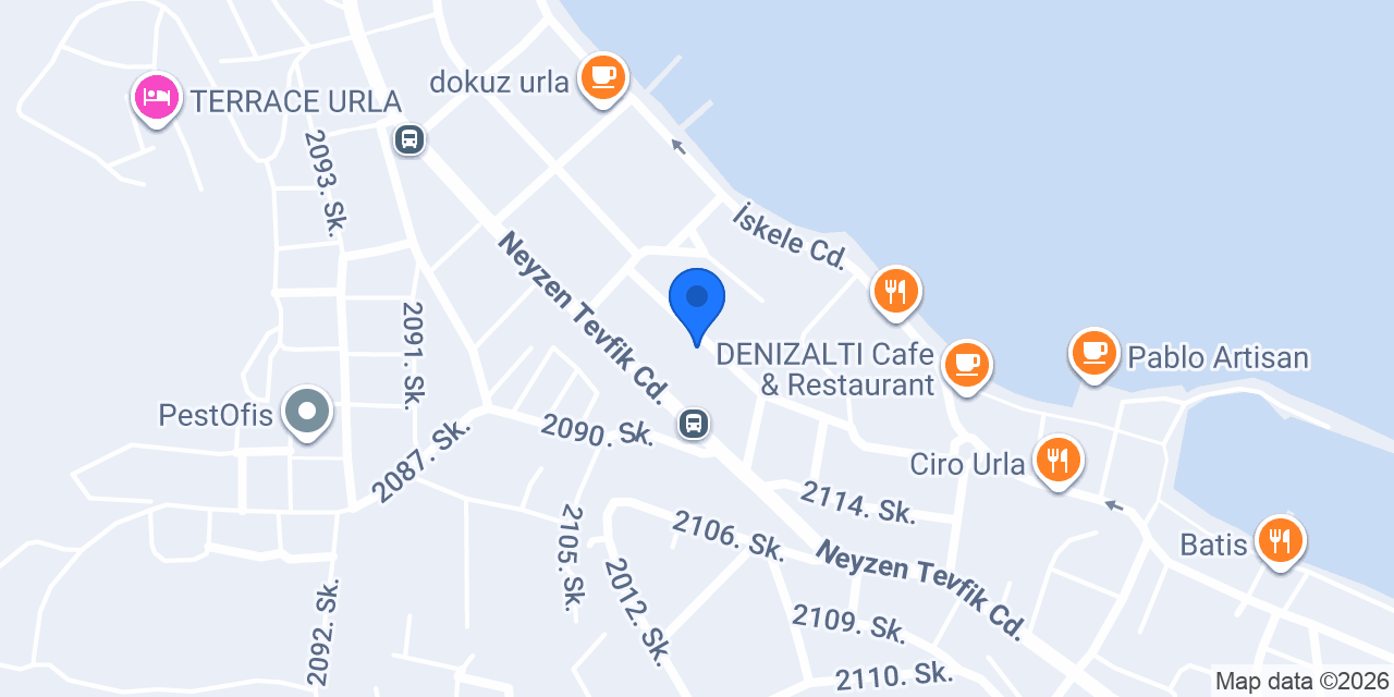 Ada Konak Urla Konaklama konumu