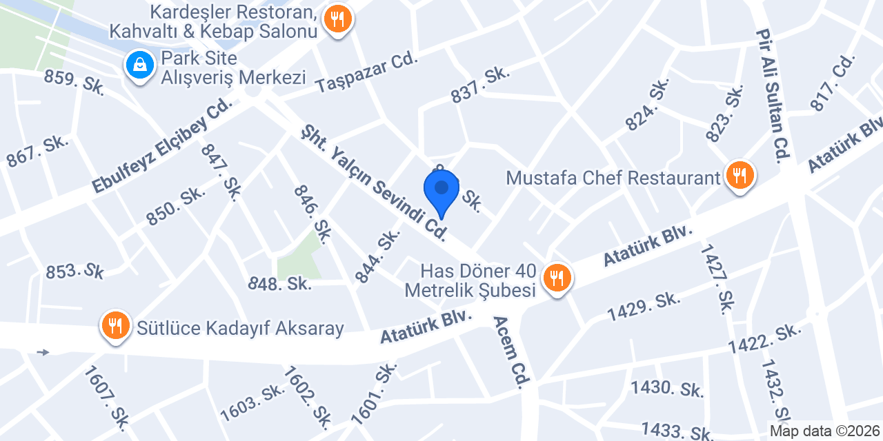AKSARAY ÇİÇEK ABBAS ÇİÇEKÇİLİK konumu