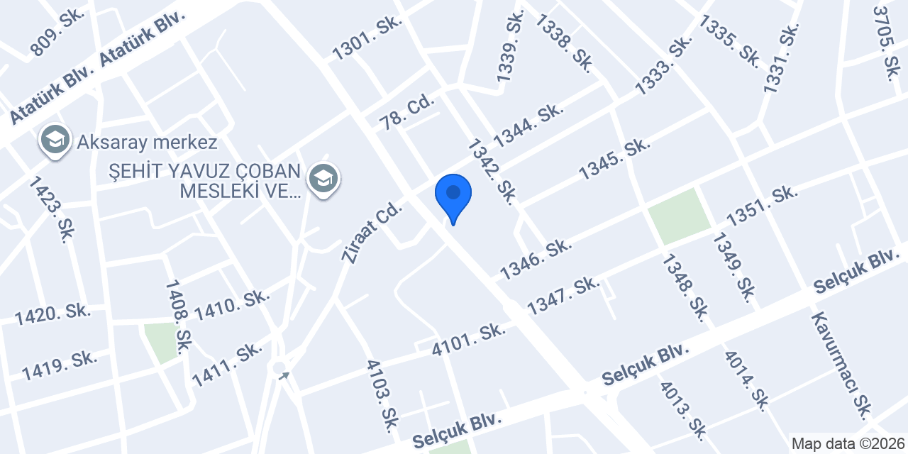 AKBEY Oto Kiralama | Aksaray Araç Kiralama konumu