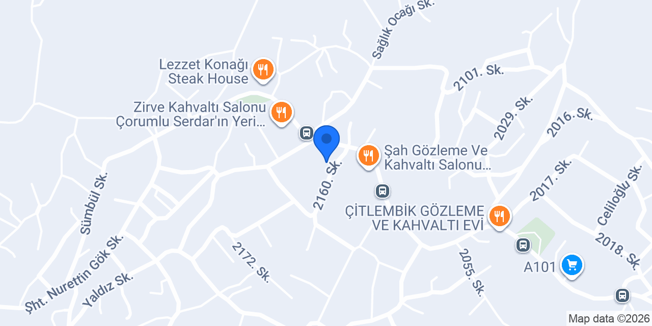 İzmir Akış Tesisat konumu