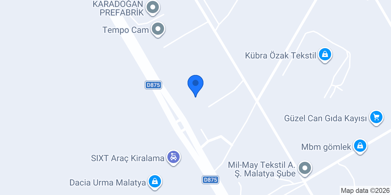 Öz Kalite Makine Osb konumu