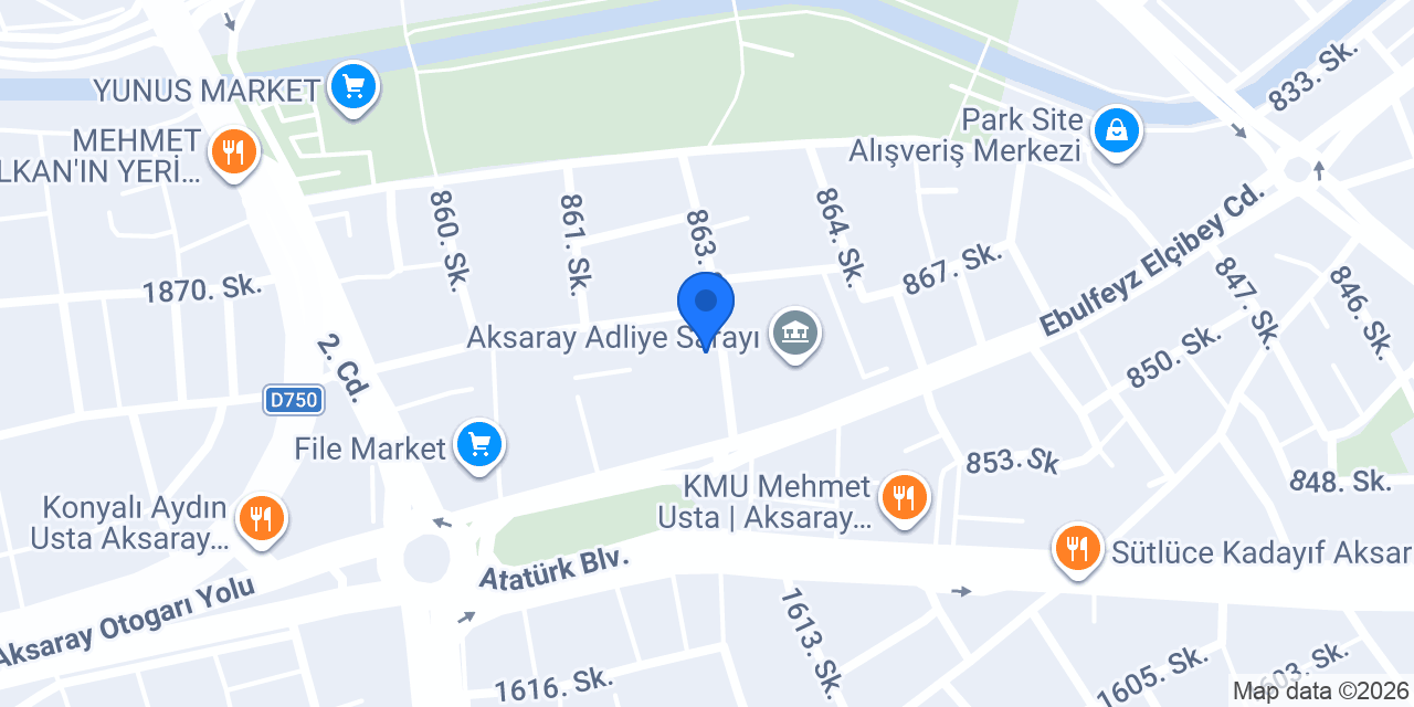 ARZUHALCI MURAT AKSARAY konumu