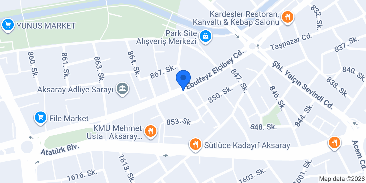 Avukat Cüneyit Rendeci konumu
