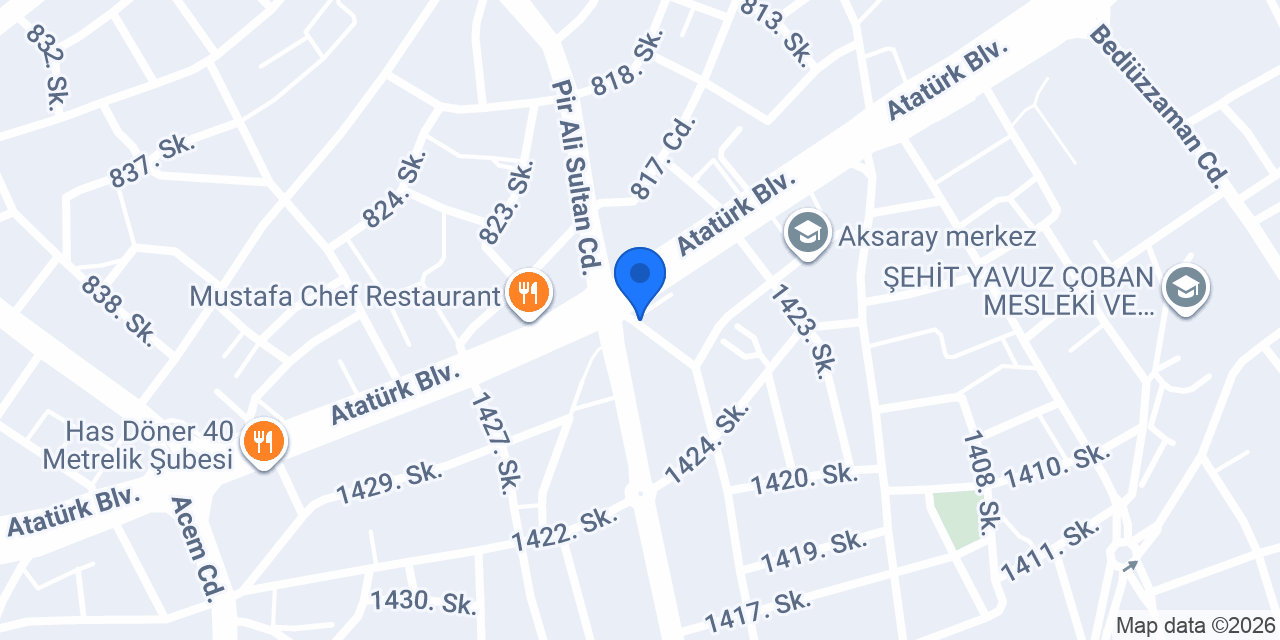 Polisan Aksaray | Murat Ticaret 1979 konumu