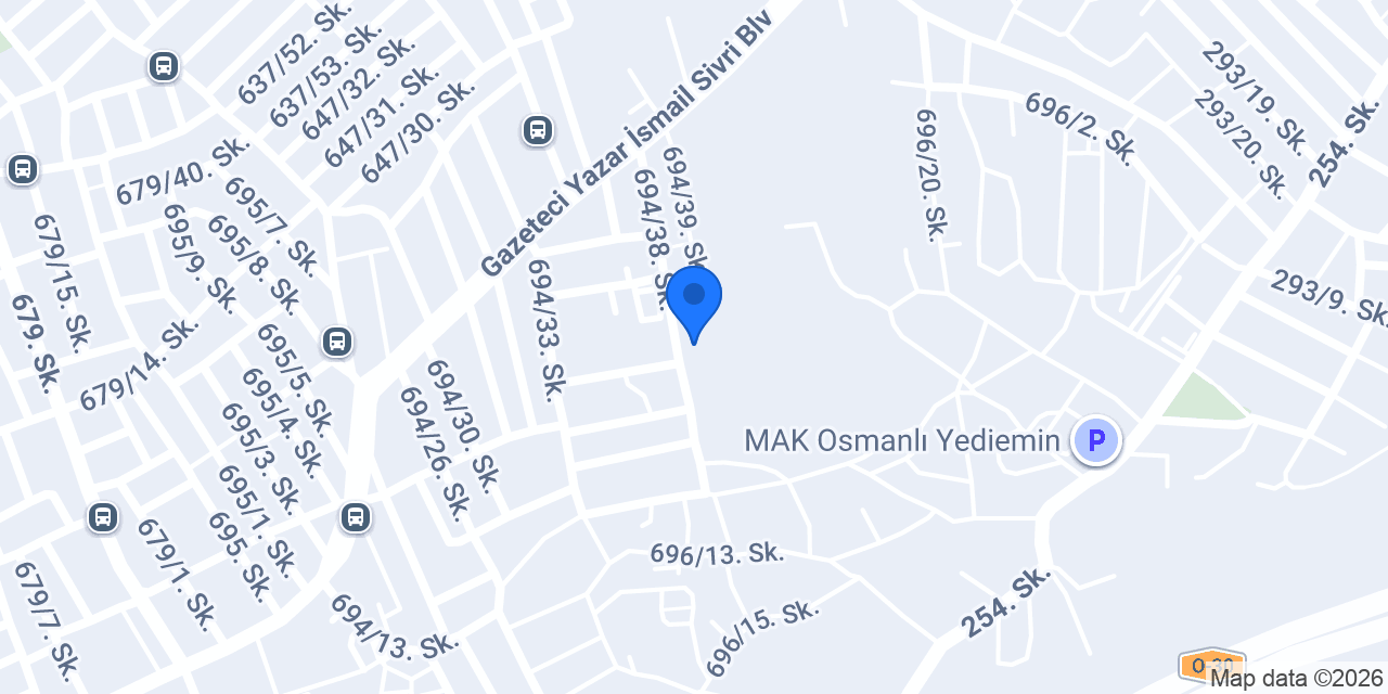 Cantay Halı Yıkama konumu