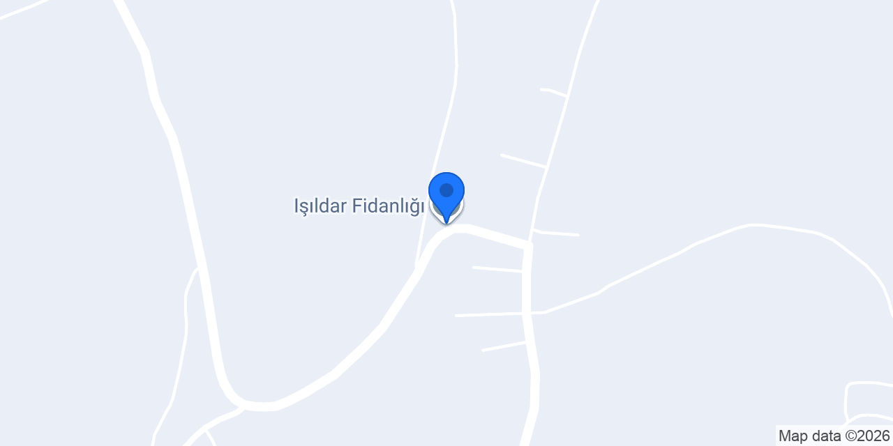 Işıldar Fidanlığı konumu