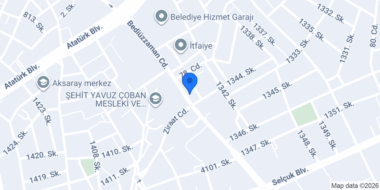 Kılıç Gayrimenkul konumu