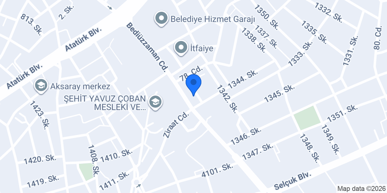 Sefa Pastanesi konumu
