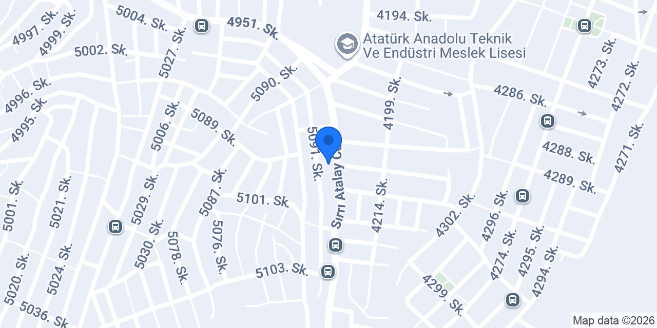 Artdeco Tasarım konumu