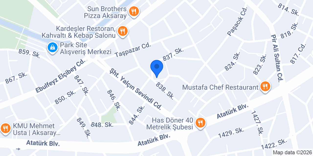 Şifa eczanesi konumu