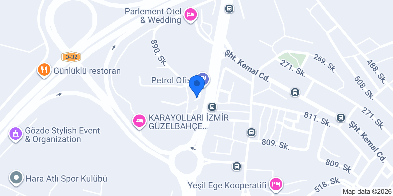 Fıstık Baklava Güzelbahçe konumu