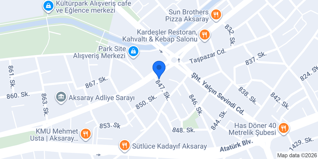 FIRINDA CAFE&BAKERY simit sarayı konumu