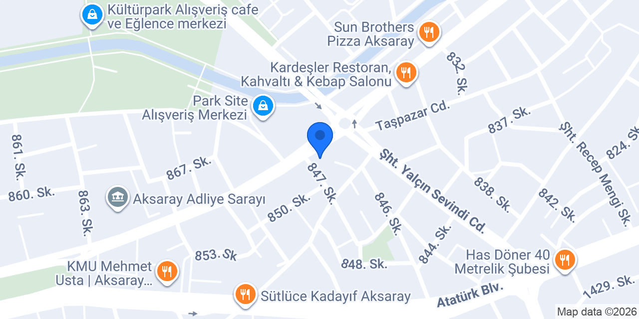 Mormo Burger Aksaray konumu