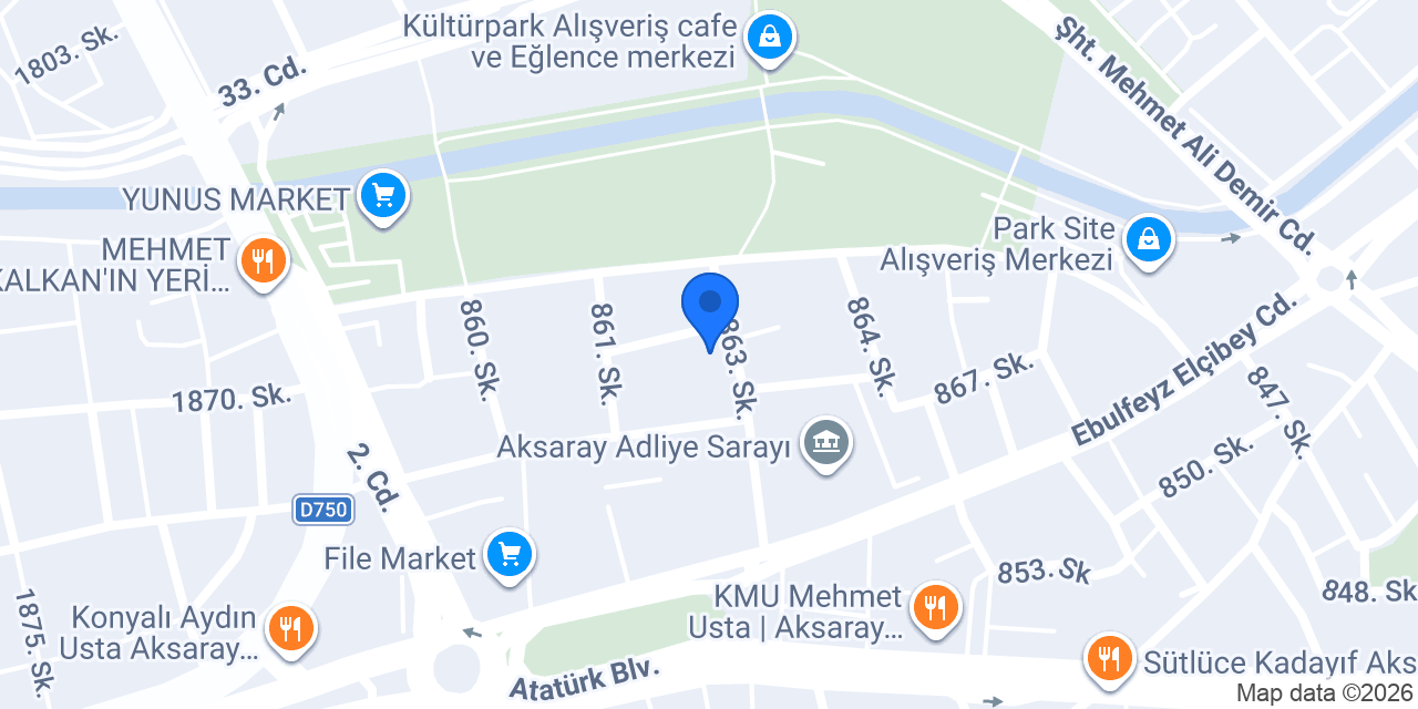 Şırdancı Bacı Aksaray konumu