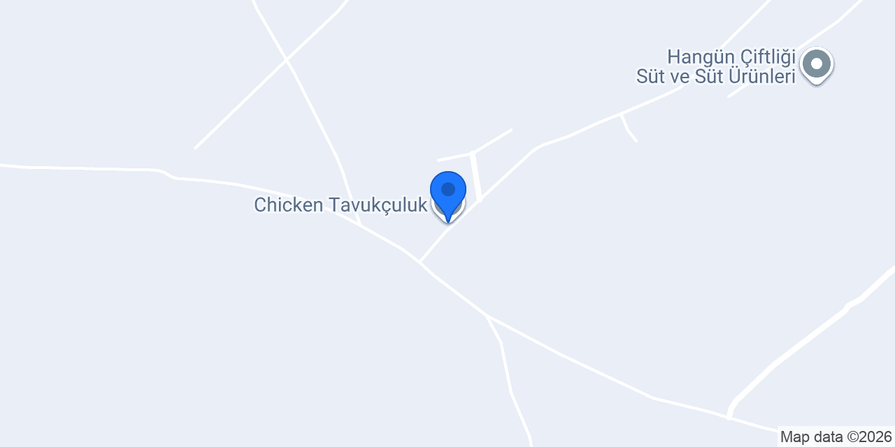 Chicken Tavukçuluk konumu