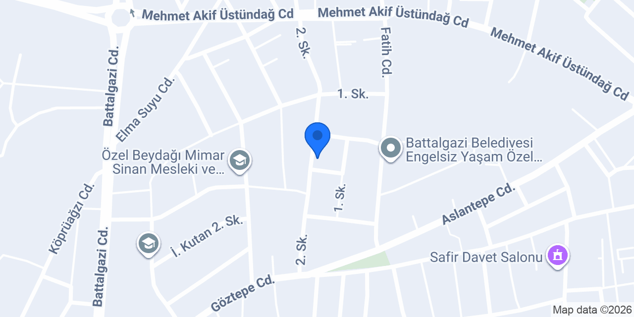 Fikri Hoca Şekerleme - merkez şube konumu