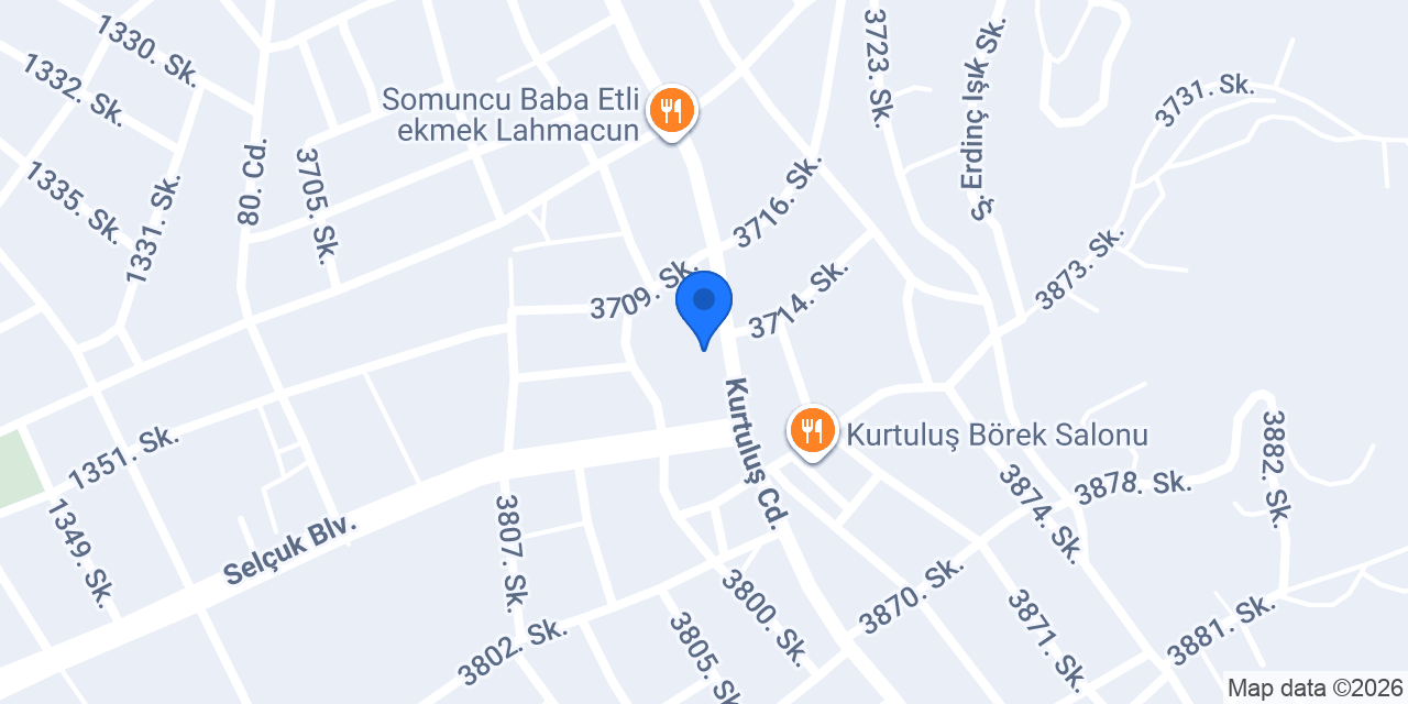 Ata Eczanesi konumu