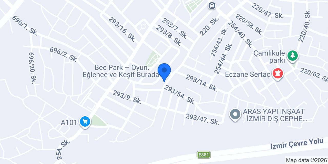 SAKA SU BUCA İZMİR konumu