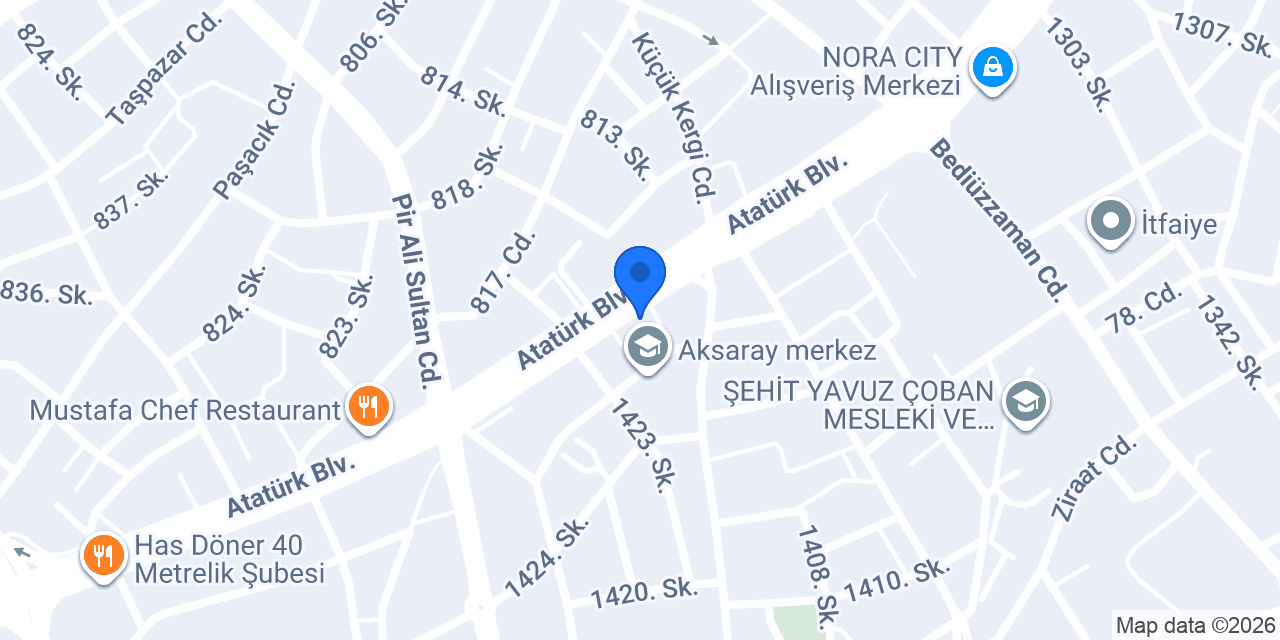 Aksaray Liva Sigorta konumu