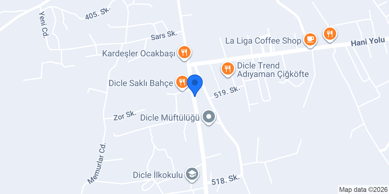 Şiri-Biri Cafe konumu
