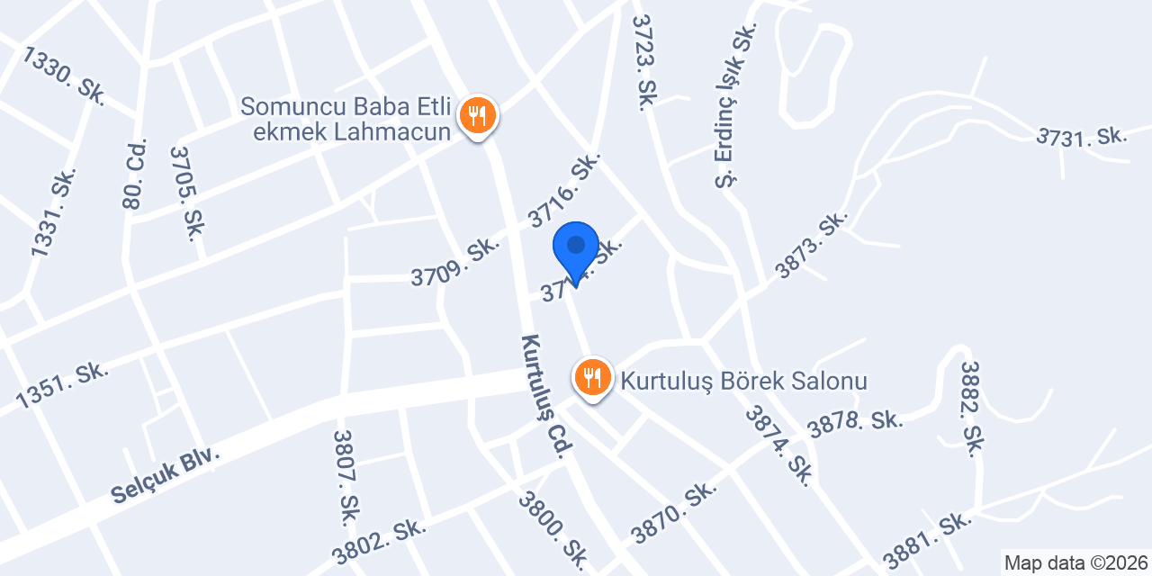 Meliha Zekai Dalkılıç İlkokulu konumu