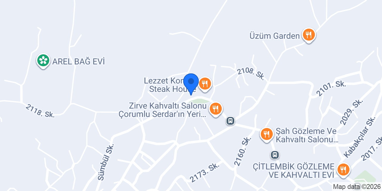 Latif Usta Catering konumu