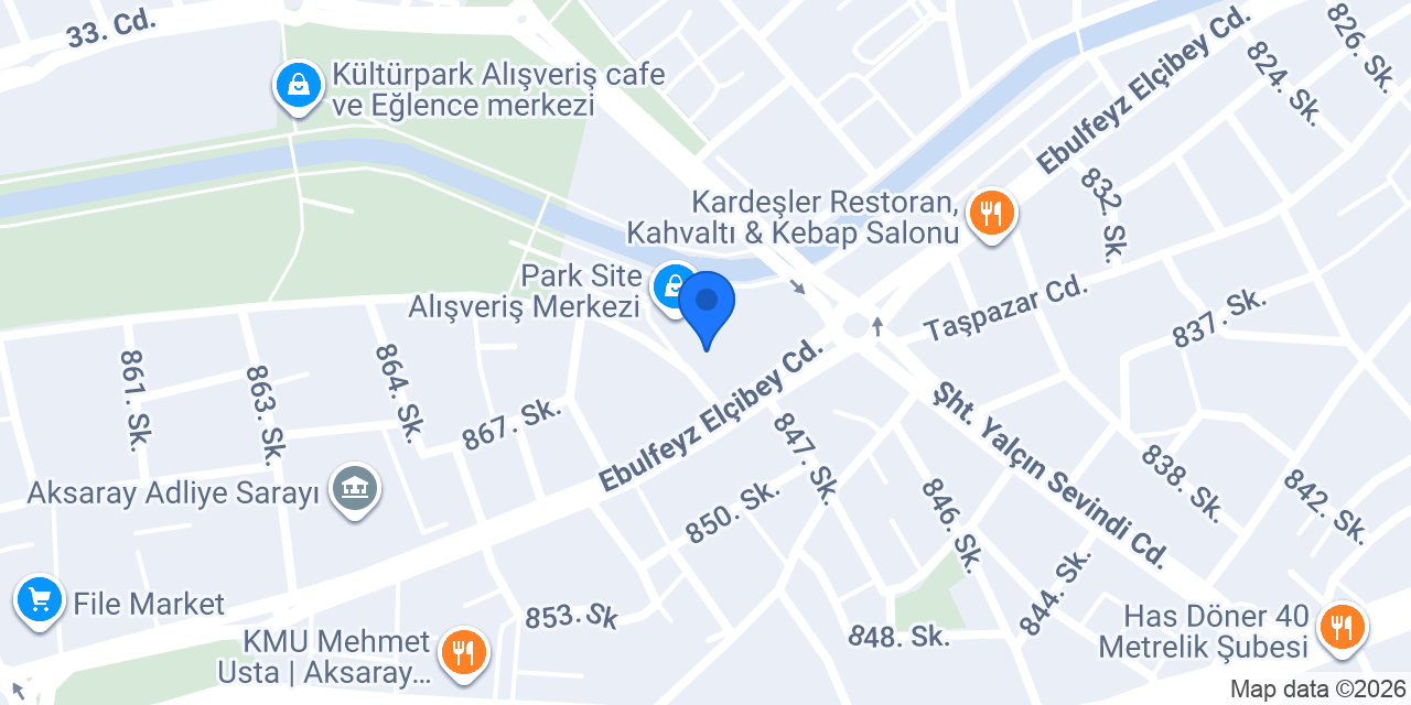 Premium Tuval Optik konumu
