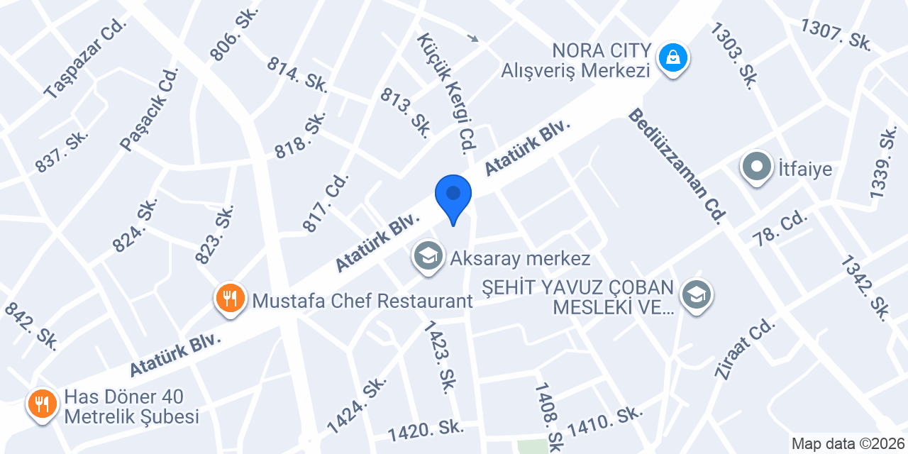 Akbulut Petshop konumu