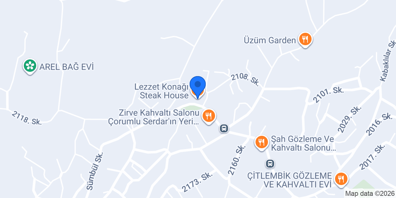 Lezzet Konağı Steak House konumu