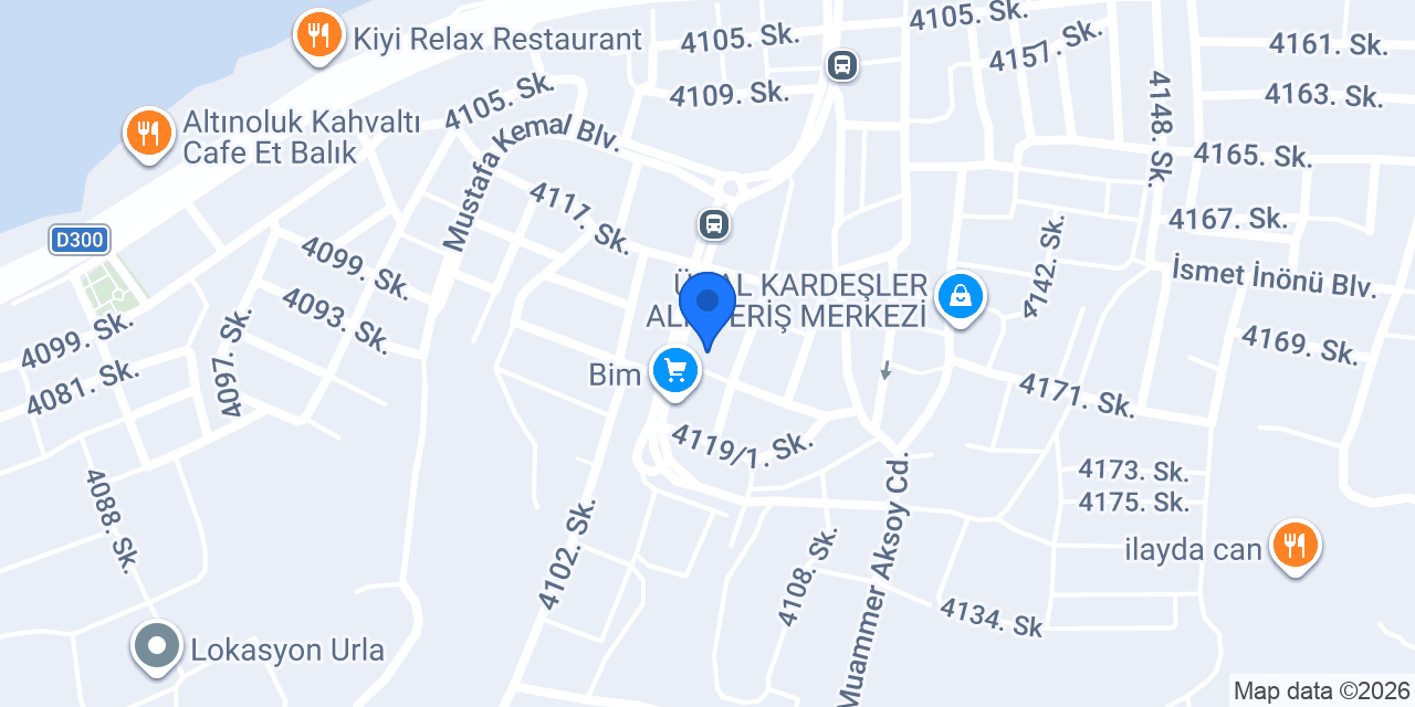 Terzi Buket Perde konumu