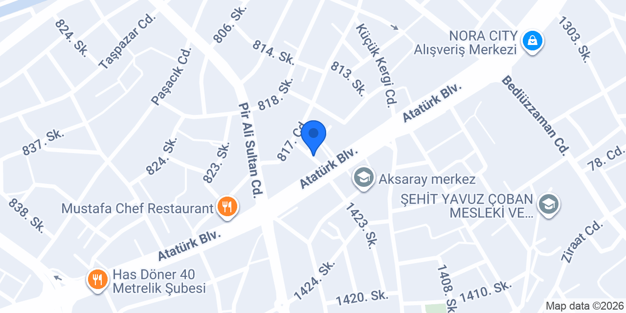 68 Damla Nakliyat konumu