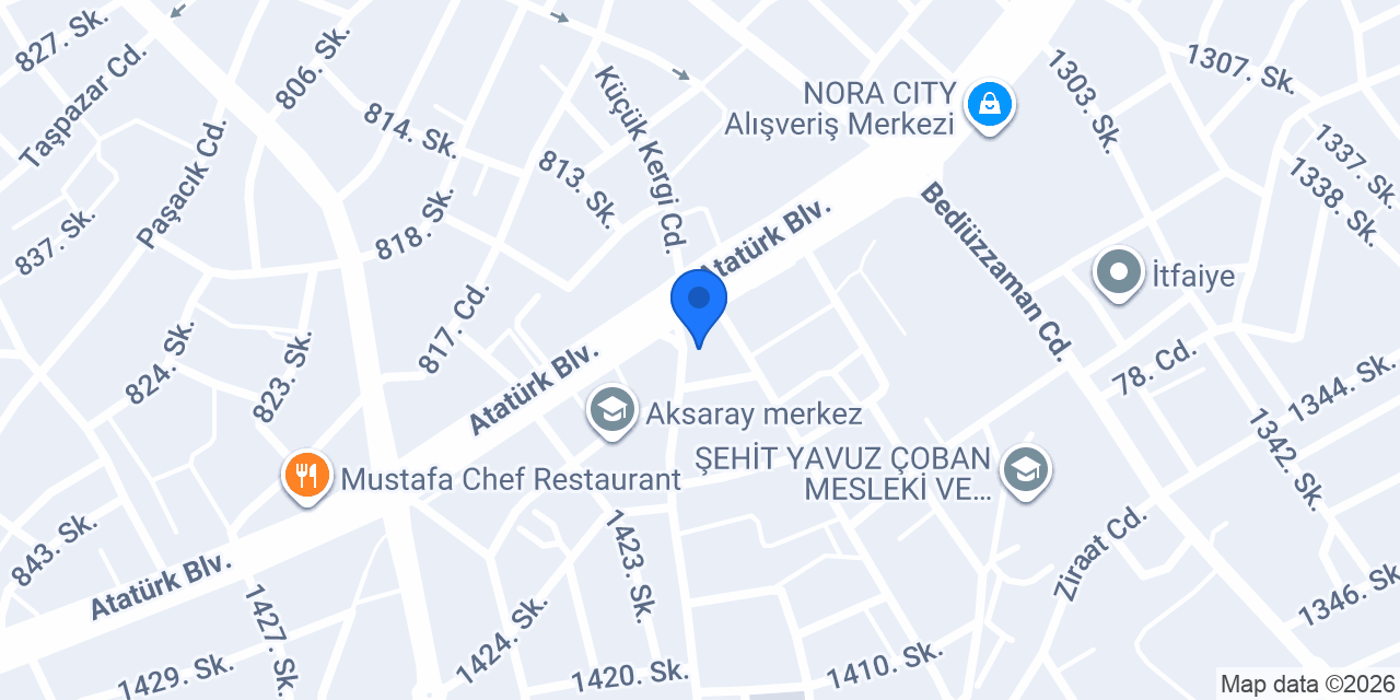 T.C. Aksaray 6. Noterliği konumu