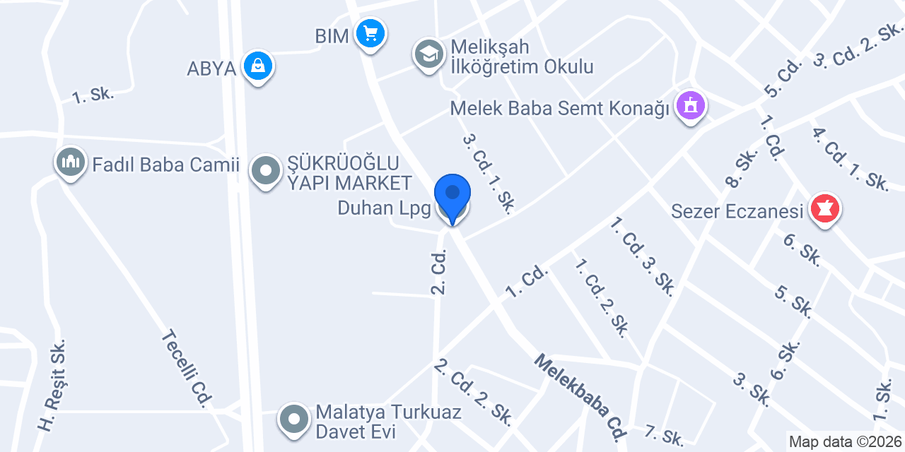 Duhan Lpg konumu