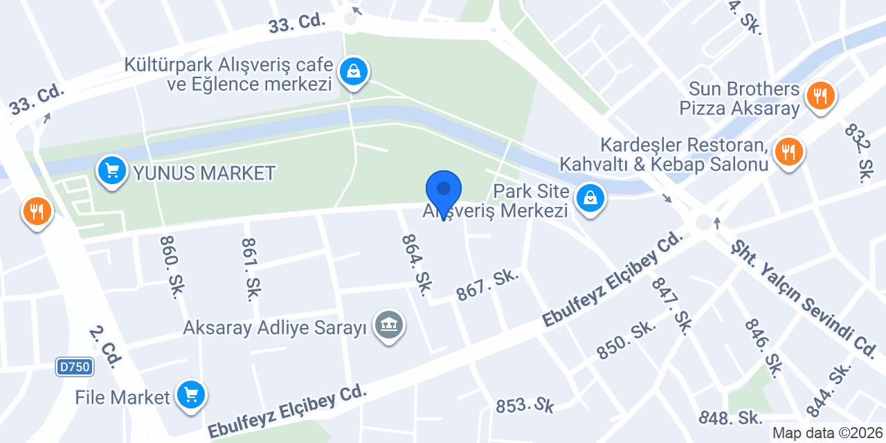 Avukat Fatma SERİN ÇAT konumu