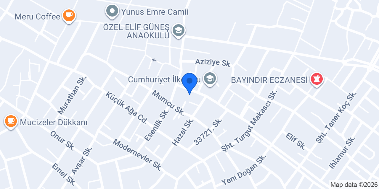 Timuçin Sürücü Kursu konumu