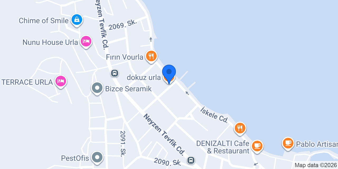 dokuz urla konumu