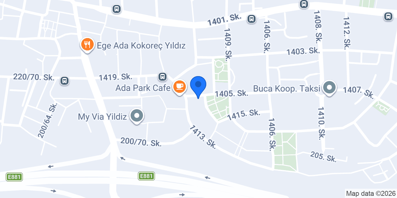 Çiçek Kuaför konumu