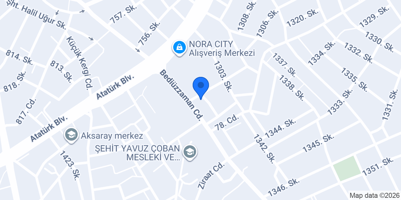 Bozdağ Yapı konumu